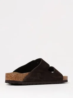 Sandalo Arizona Birkenstock in camoscio