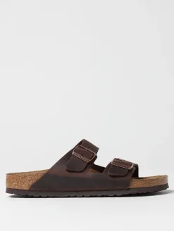 Sandalo Arizona Birkenstock in pelle oliata