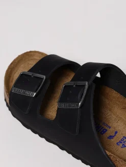 Sandalo Arizona Birkenstock in pelle oliata