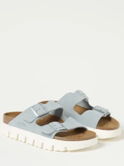 Sandalo Arizona Chunky Papillio Birkenstock in camoscio