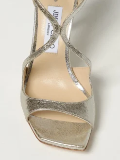 Sandalo Azia Jimmy Choo in pelle laminata