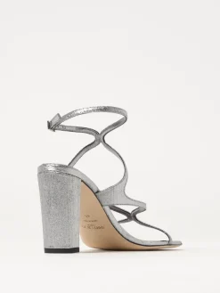Sandalo Azie Jimmy Choo in lamè