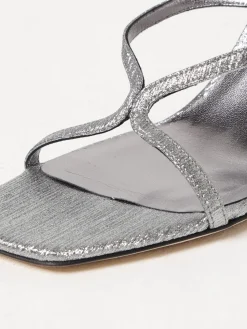 Sandalo Azie Jimmy Choo in lamè