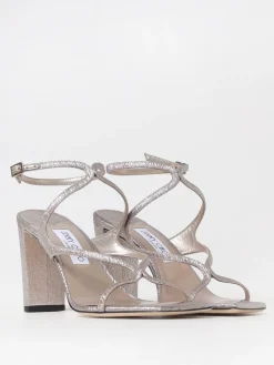 Sandalo Azie Jimmy Choo in lamè
