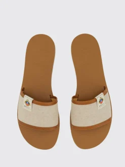 Sandalo Bally in canvas e pelle