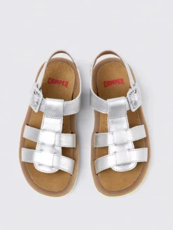 Sandalo Bicho Camper in pelle laminata