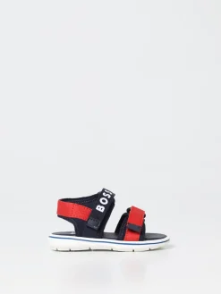 Sandalo Boss Kidswear in neoprene e nylon