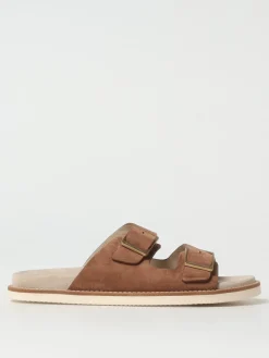 Sandalo Brunello Cucinelli in camoscio