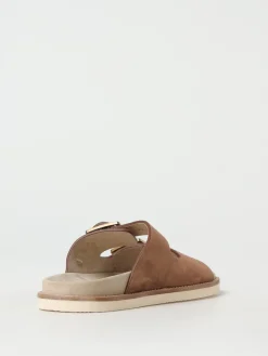 Sandalo Brunello Cucinelli in camoscio