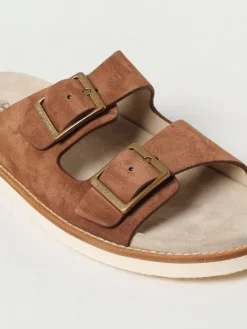 Sandalo Brunello Cucinelli in camoscio