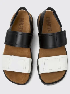 Sandalo Brutus Camper in pelle