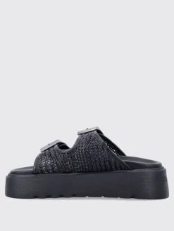 Sandalo Casadei in pelle vegana intrecciata