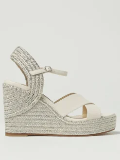 Sandalo con zeppa Dellena Jimmy Choo in pelle