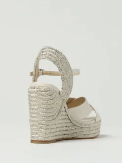 Sandalo con zeppa Dellena Jimmy Choo in pelle