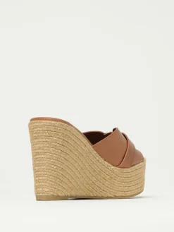 Sandalo con zeppa Leda Jimmy Choo in pelle