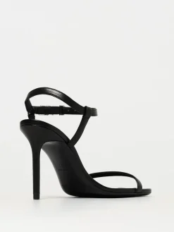 Sandalo Courrèges in pelle