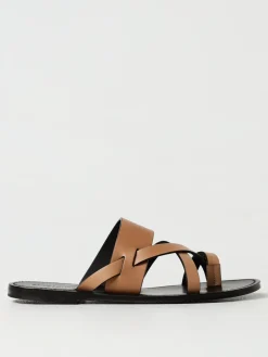 Sandalo Culver Saint Laurent in pelle