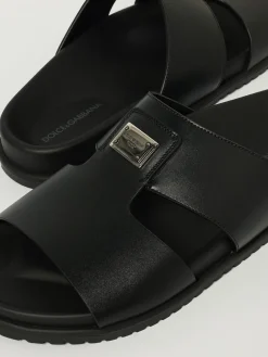 Sandalo Dolce & Gabbana in pelle