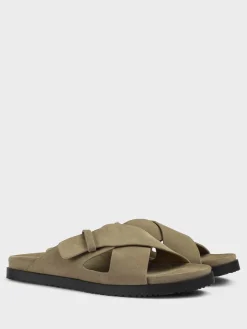 Sandalo Doucal's in camoscio