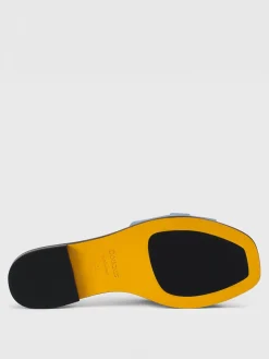 Sandalo Doucal's in pelle con morsetto