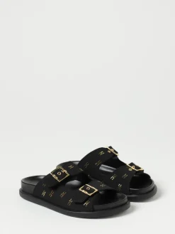 Sandalo Elisabetta Franchi La Mia Bambina in viscosa con monogram