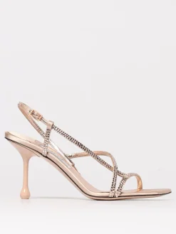 Sandalo Etana Jimmy Choo in pelle con strass