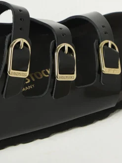 Sandalo Florida D-Buckle Exquisite Birkenstock in pelle spazzolata