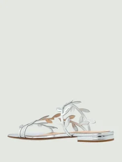 Sandalo Gianvito Rossi in vernice laminata