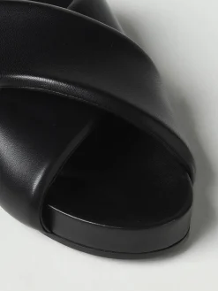 Sandalo Jil Sander in nappa con design ad incrocio