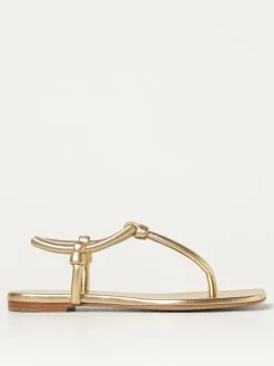 Sandalo Juno Gianvito Rossi in nappa laminata