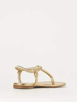 Sandalo Juno Gianvito Rossi in nappa laminata