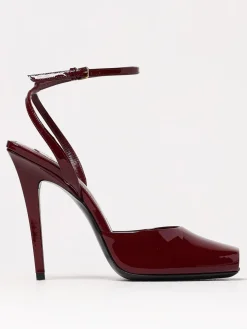 Sandalo Le Scandale Saint Laurent in vernice