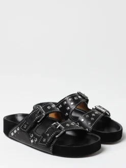 Sandalo Lennyo Isabel Marant in pelle con borchie