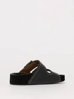 Sandalo Lennyo Isabel Marant in pelle con mini borchie