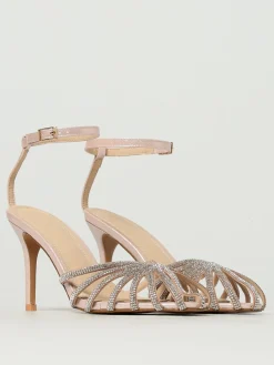 Sandalo Los Angeles Twenty Fourhaitch in pelle sintetica con strass