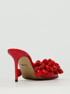 Sandalo Mach&Mach in vernice con cuori di resina