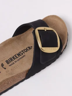 Sandalo Madrid Big Buckle Birkenstock in nabuk