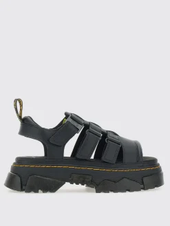 Sandalo Mattinson 3 Dr. Martens in pelle a grana
