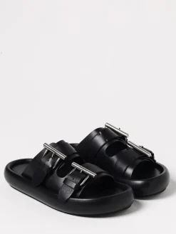 Sandalo McQueen in pelle