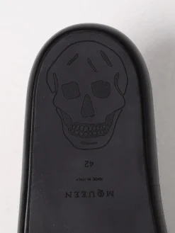 Sandalo McQueen in pelle