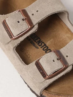 Sandalo Milano Birkenstock in camoscio