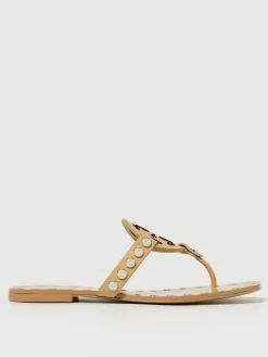 Sandalo Miller Tory Burch in pelle con borchie