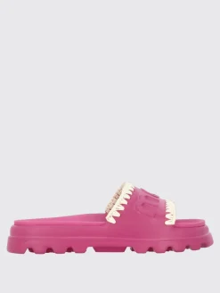 Sandalo Mou in EVA con cuciture all'uncinetto