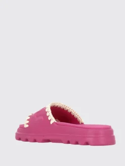 Sandalo Mou in EVA con cuciture all'uncinetto