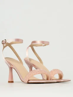 Sandalo Nassau Twenty Fourhaitch in raso con cristalli