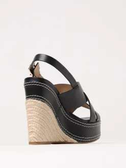 Sandalo Nora Michael Kors in pelle con zeppa