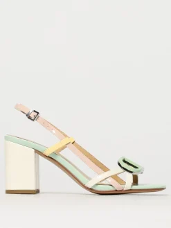 Sandalo Oval T Twinset in vernice