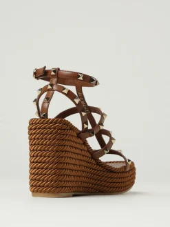 Sandalo Rockstud Valentino Garavani in pelle