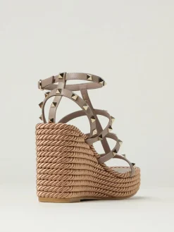 Sandalo Rockstud Valentino Garavani in pelle