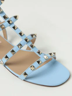 Sandalo Rockstud Valentino Garavani in nappa